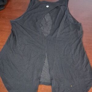 Black Sleeveless Top